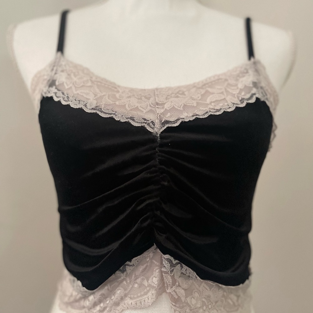 Lace + Velvet Tank